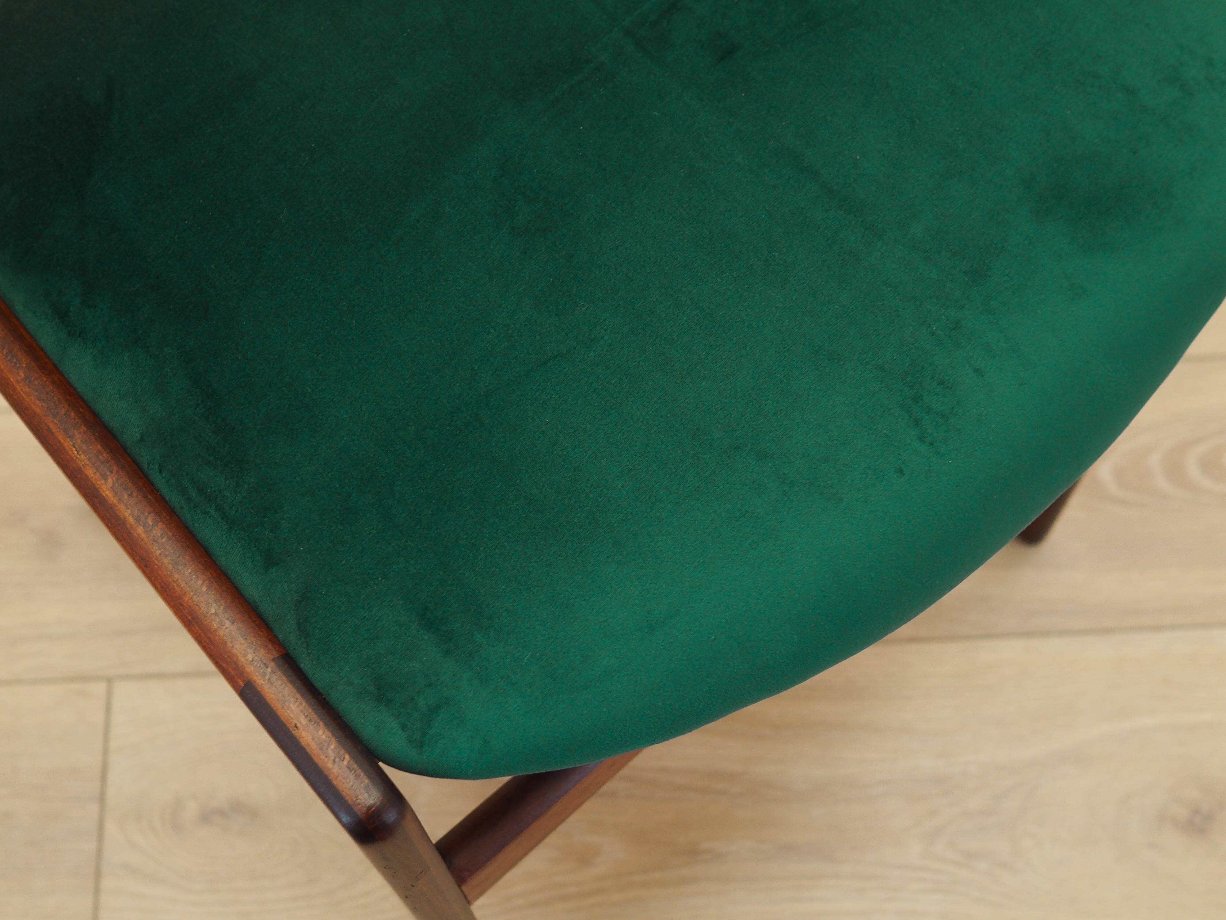 Set of six teak chairs, Danish design, 1970s, production: Denmark