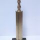 Lamp foot column brass marble neo classic vintage
