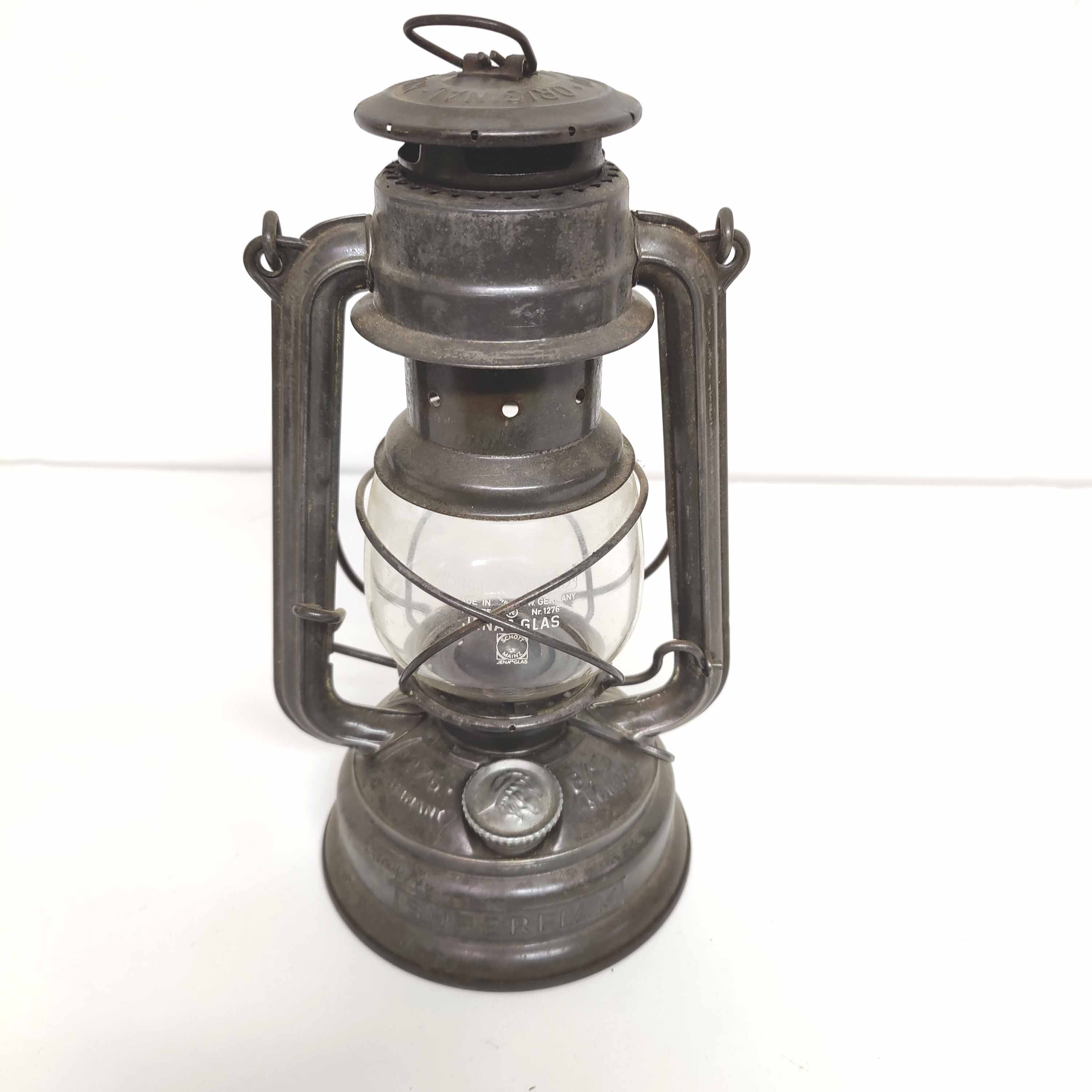 Lantern kerosene storm lamp Feuerhand superflam Germany