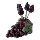 Vintage 80's Spade Holder in the Shape of a Bunch of Grapes