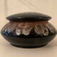 Vintage enameled ceramic candy box