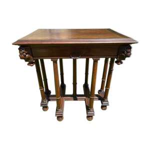 table en noyer style