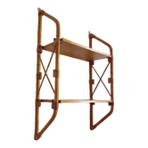 Vintage rattan shelf