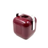 Space age red Ice Bucket, Guzzini Italy, ca. 1970s
