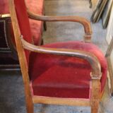 Office chair red bordeaux