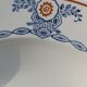 5 hollow plates in Saint-Amand earthenware
