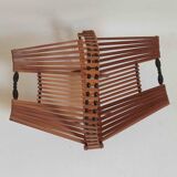 50s scandinavian foldable fruit basket