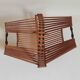 50s scandinavian foldable fruit basket