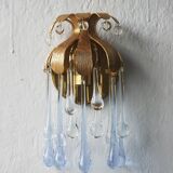 Crystal Wall Lights by Palme & Walter Palwa, 1960s, Set of 2