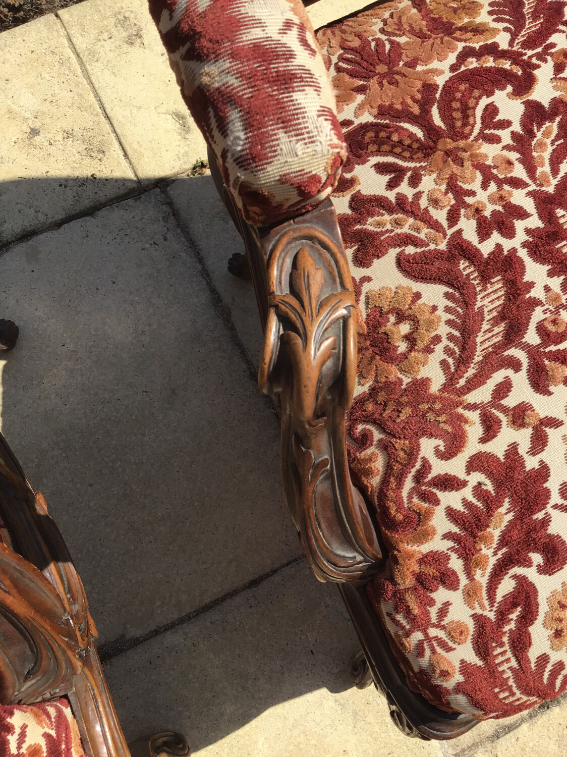 Pair of 19th century armchairs