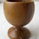 6 wooden egg cups