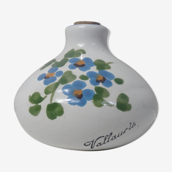 perfume jar made of vallauris ceramic