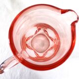 Antique pitcher made of blown glass