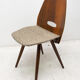 Lot de 4 chaises conçues par Frantisek Jirák pour Tatra Pravenec