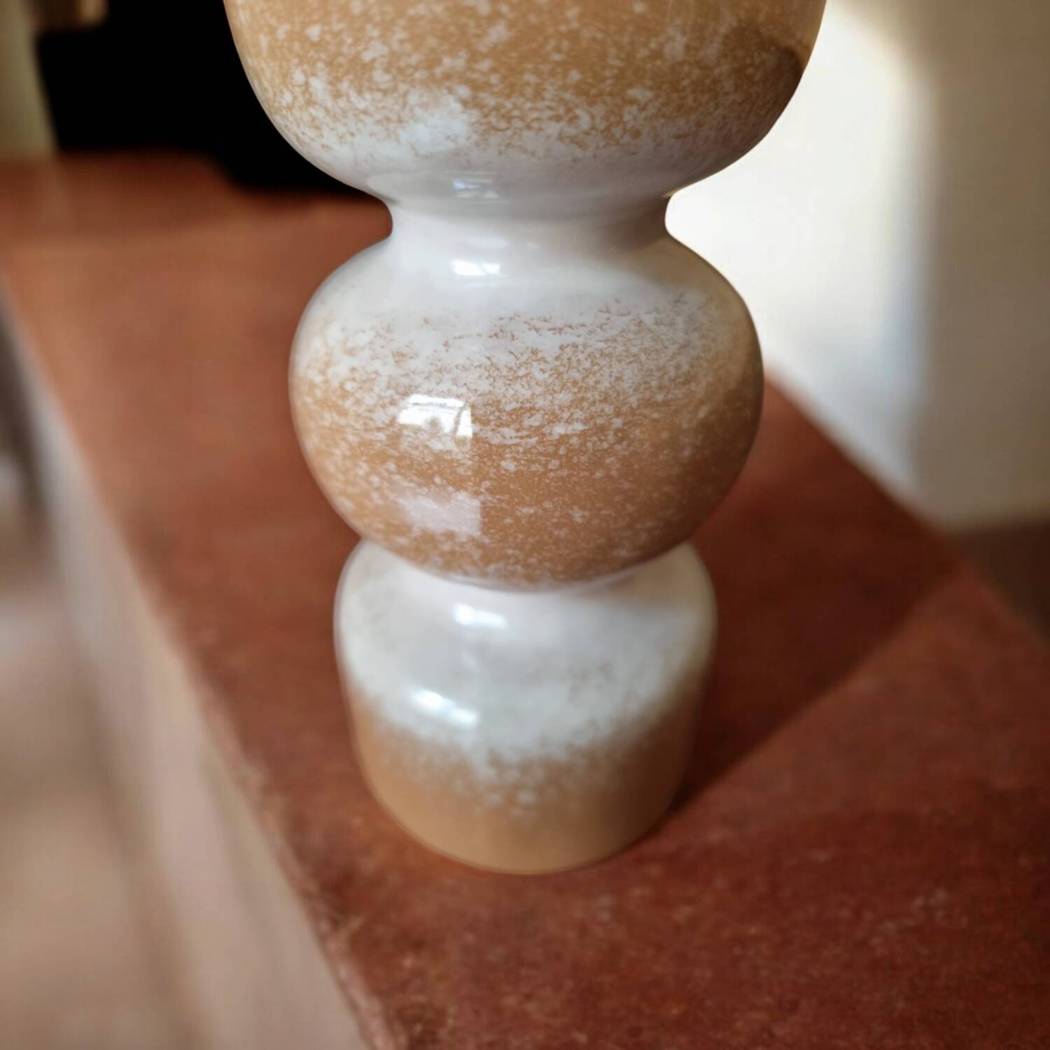 Ceramic vase or candle holder