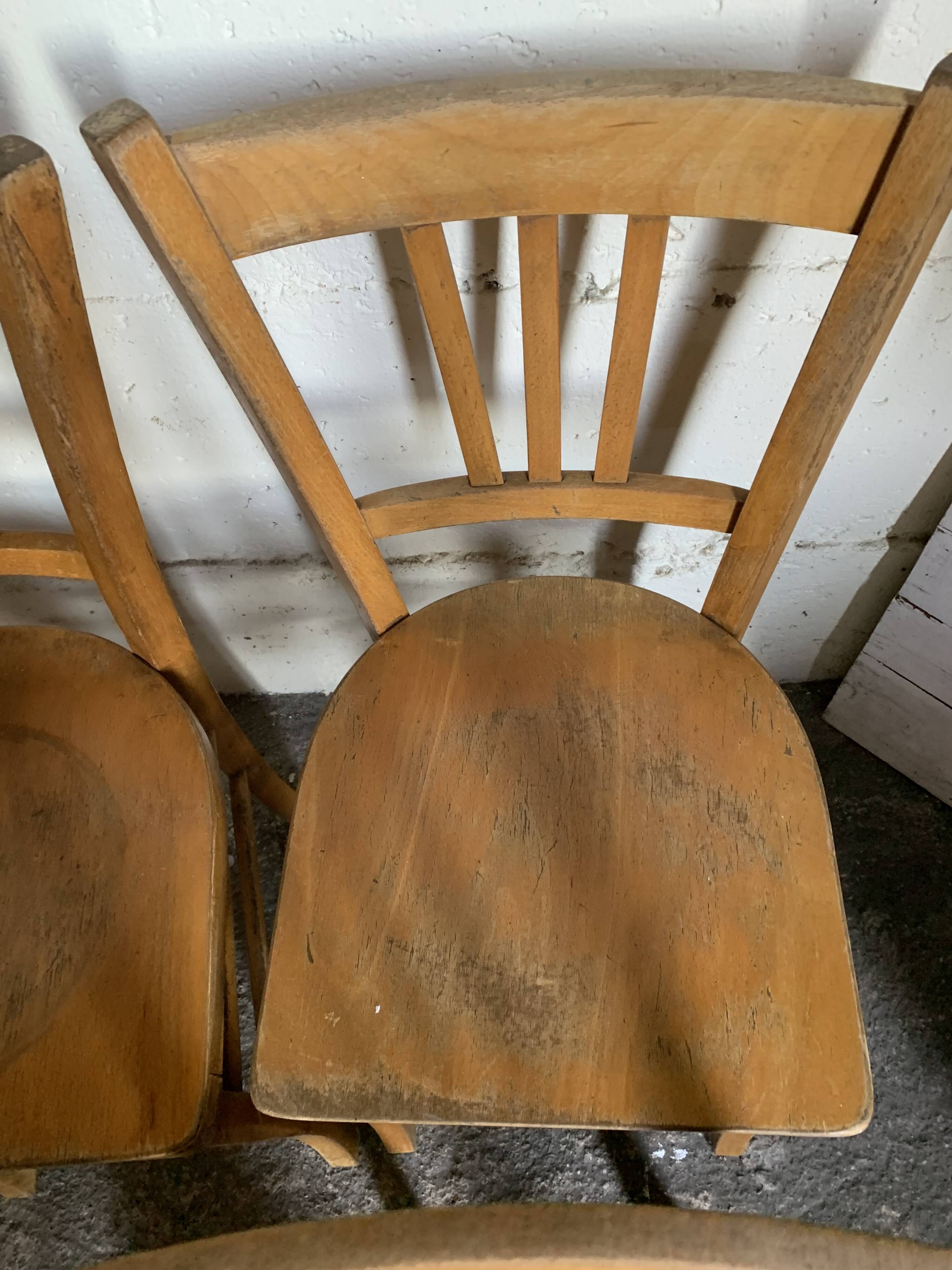 6 pure juice bistro chairs