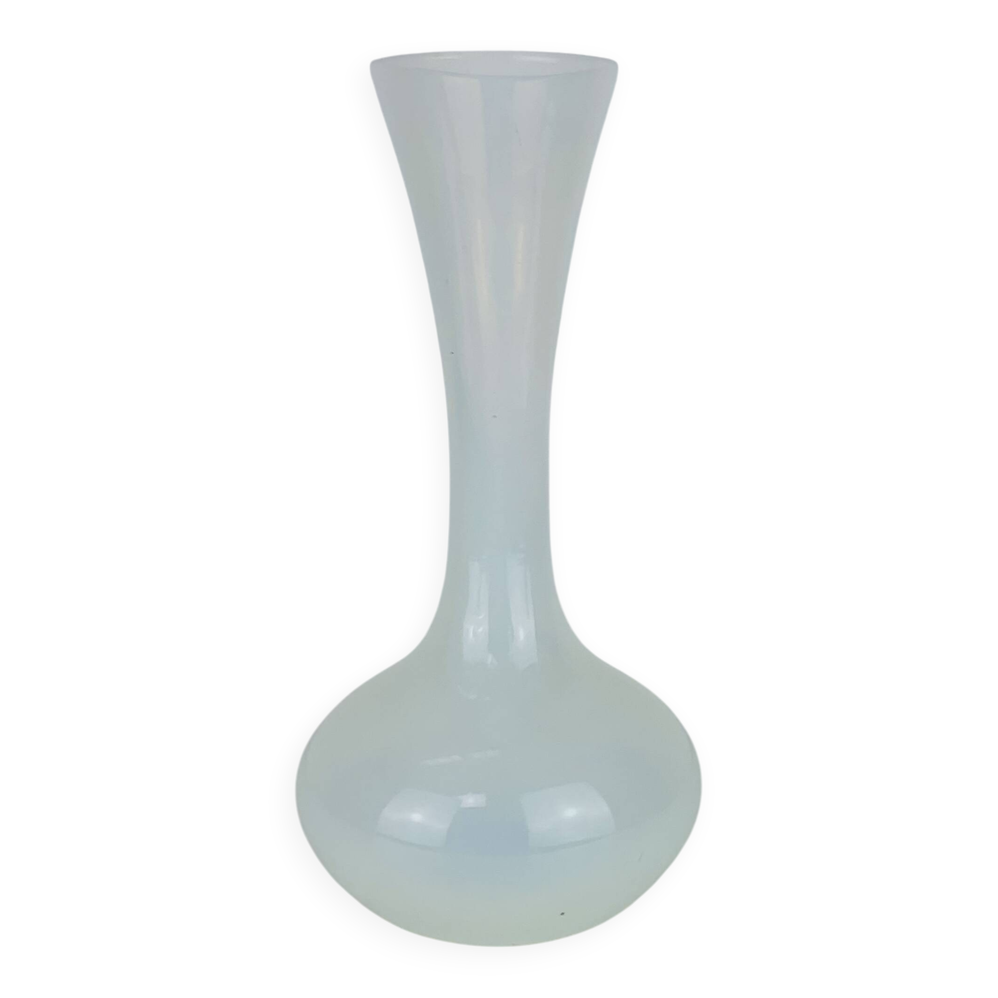 Vase en verre opalescent, vintage