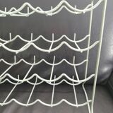 Metal bottle holder Céladon green