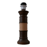 Lampe de table danoise en céramique du milieu du siècle