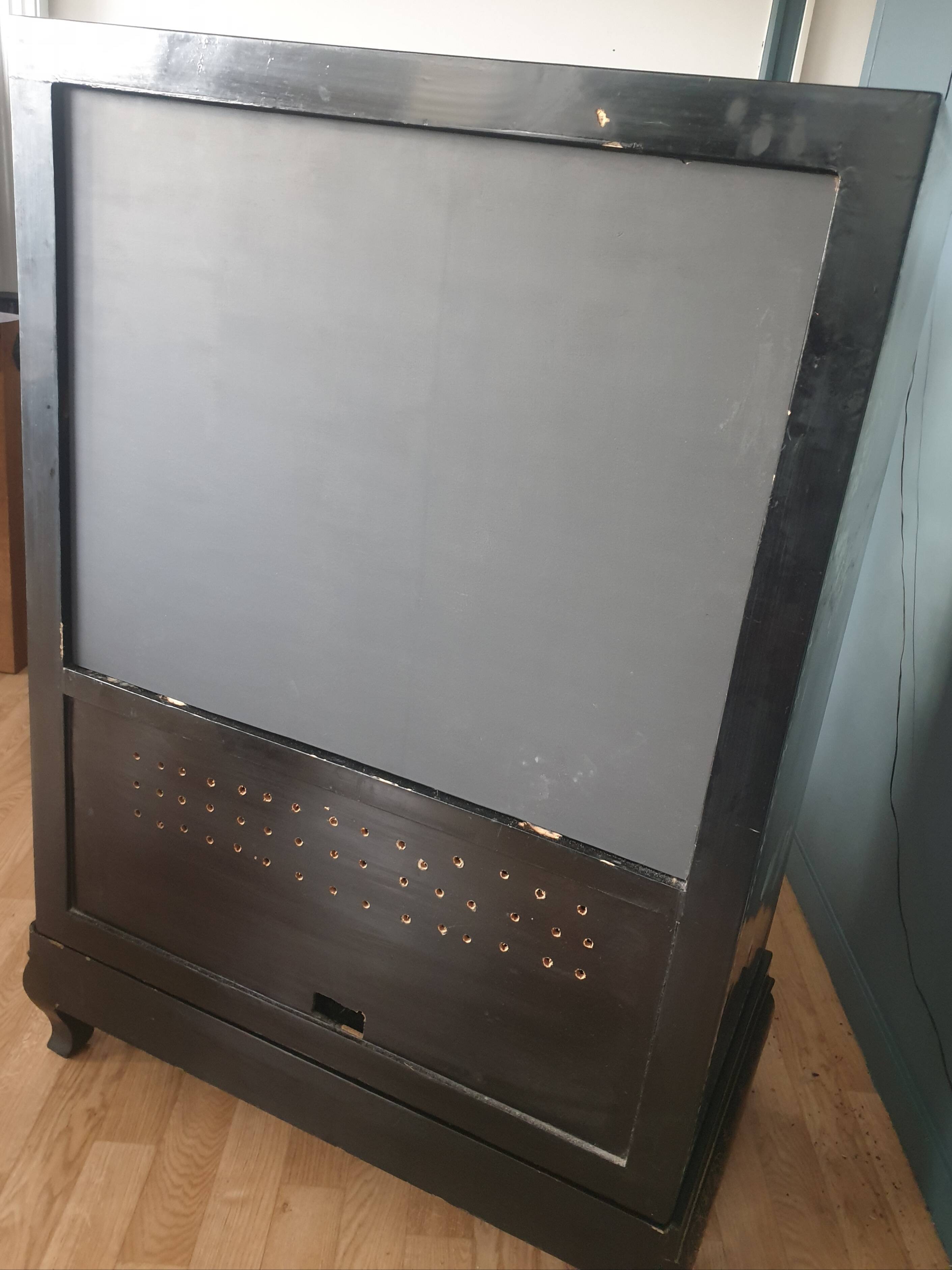 Chinese black wardrobe