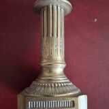 Empire style bronze candle holder