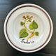 Collection of 3 botanical dishes made in Italy.