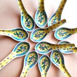 12 Chinese Mun Shou Spoons