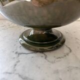 Large Provençal olive green soup tureen
