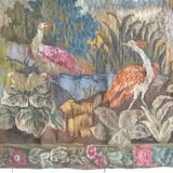 "Verdure Flamande" wool tapestry from the Robert Four factory
