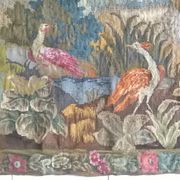 Tapisserie de laine "Verdure Flamande" de la manufacture Robert Four