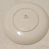 Creil and Montereau polychrome ceramic plate (19th century) No. 2