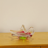 Fleur en verre design vintage