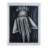 Original lithograph by Jacques POLI, Refinery, 1978