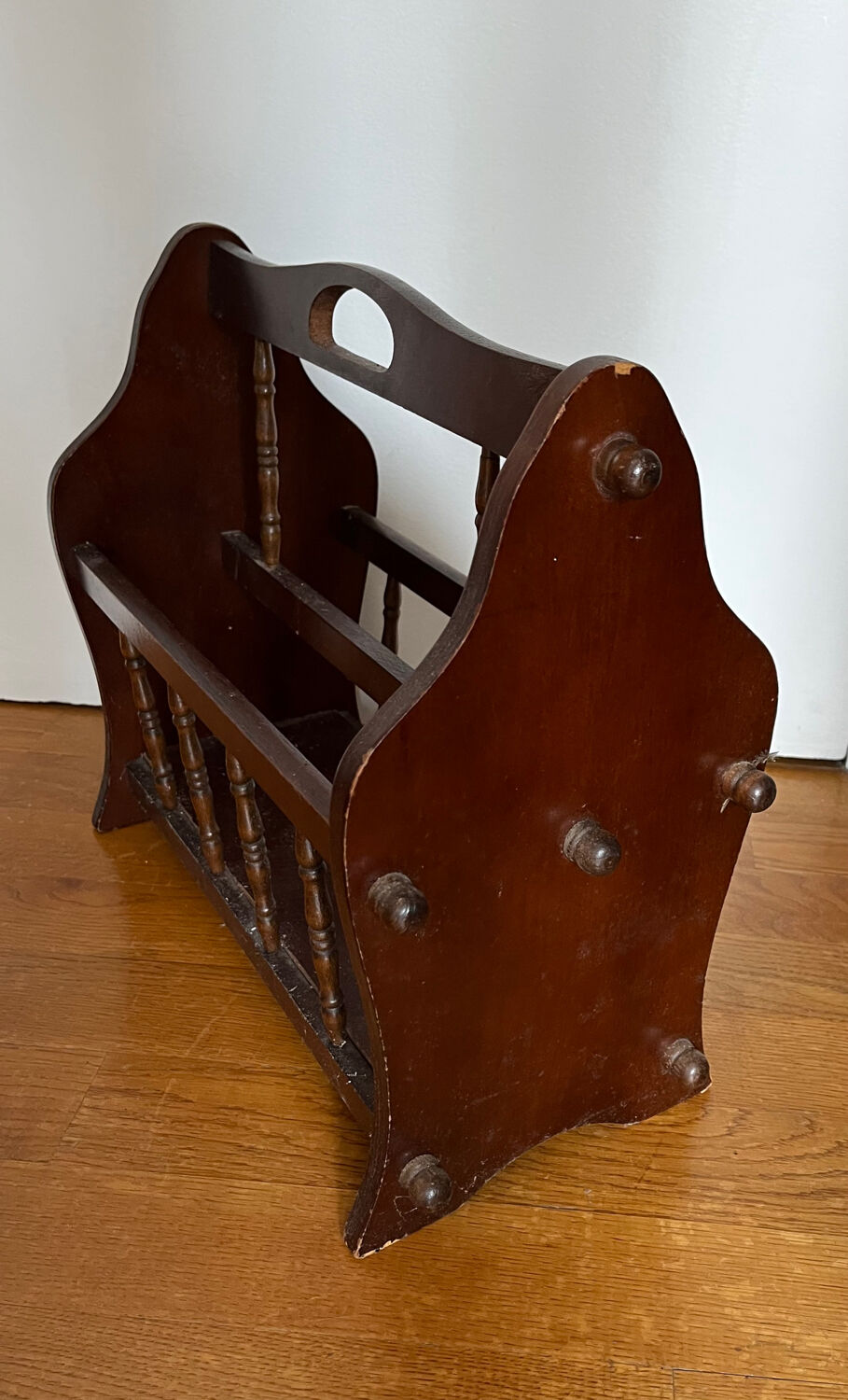 Vintage magazine rack