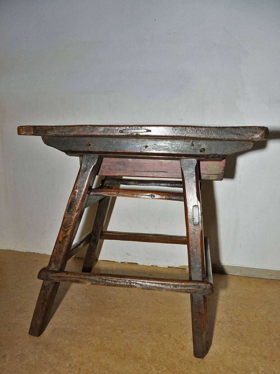 Small size Antique Bankers/ Rent or Merchant Table, late 18th C.