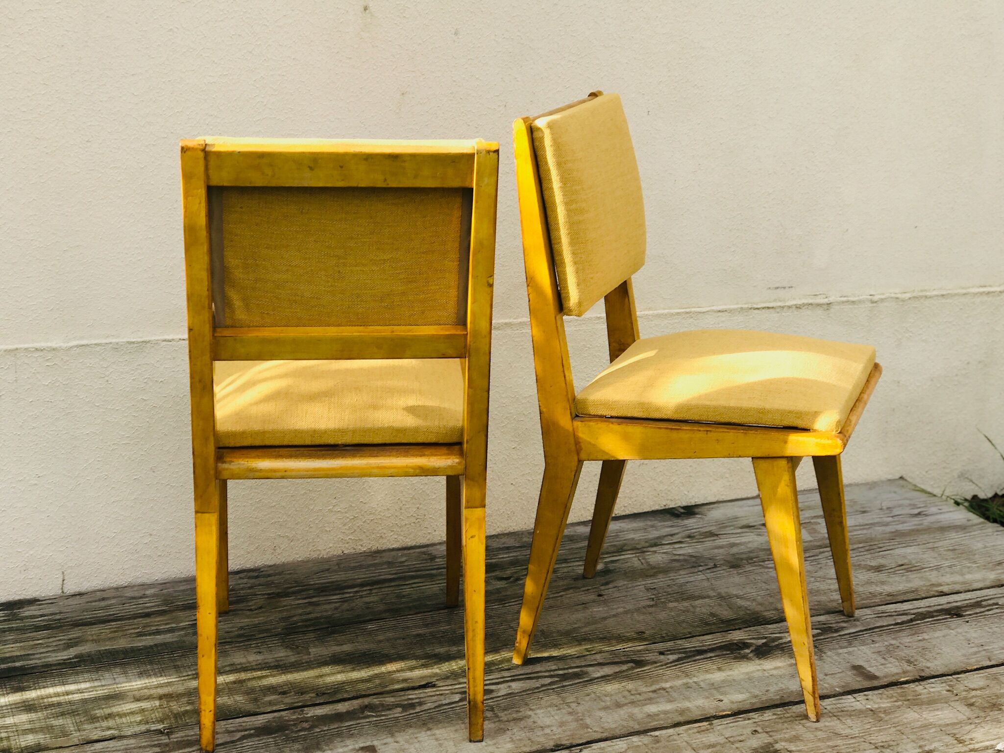Vintage chairs pair, 1950s