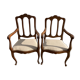 Paire de fauteuils de style anglais