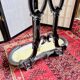 Art Nouveau coat rack in cast iron, circa 1900