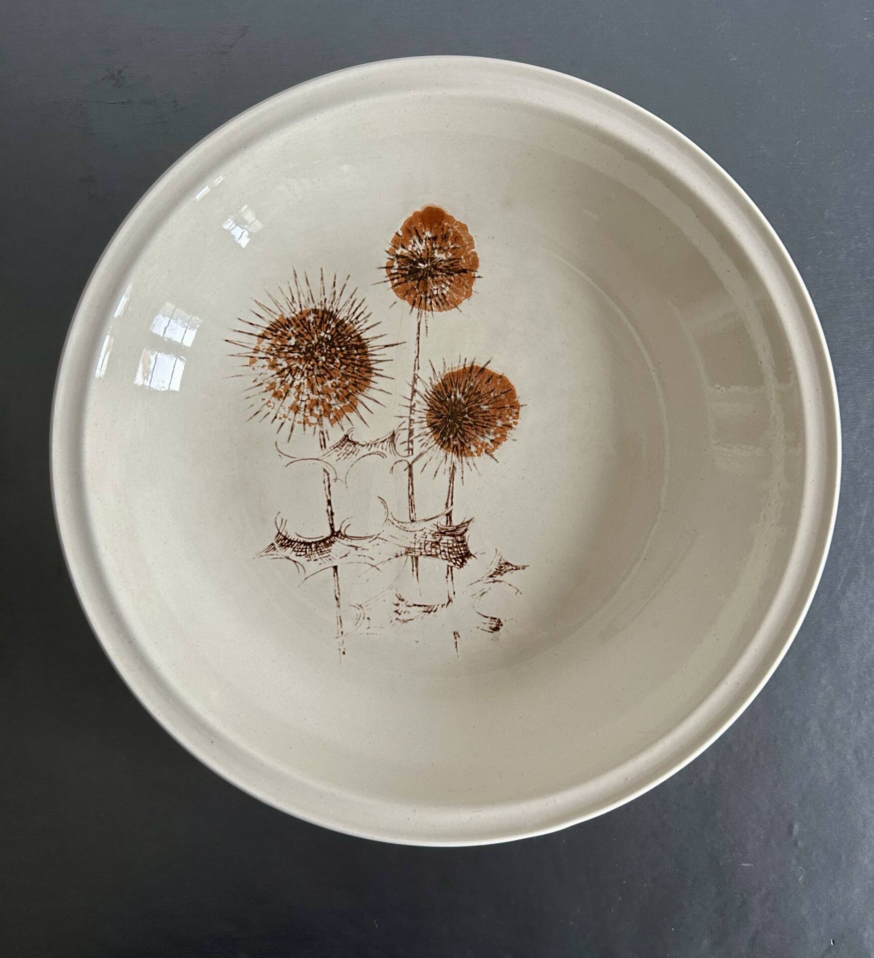 Plates and serving dish Sarreguemines
