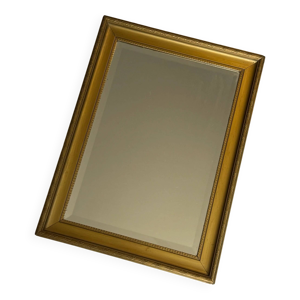 Grand miroir en bois