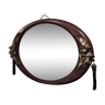 Miroir ovale années 25 30 64x45cm