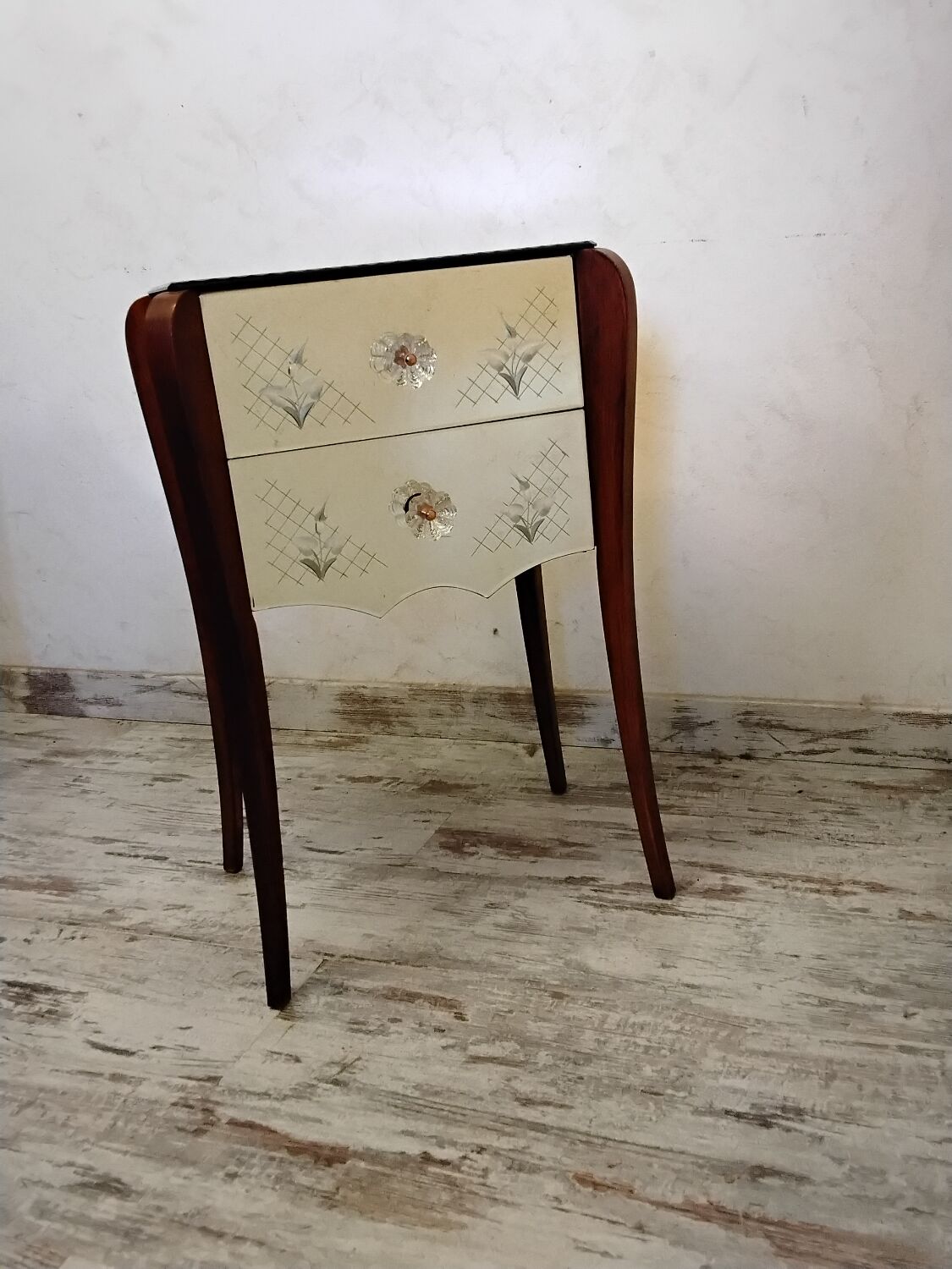 Art Deco Venetian style bedside table