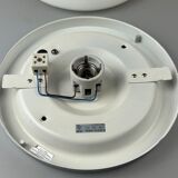 60s 70s ceiling lamp or wall lamp by Limburg Leuchten Germany glass chrome