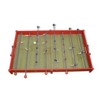 Wooden folding table football