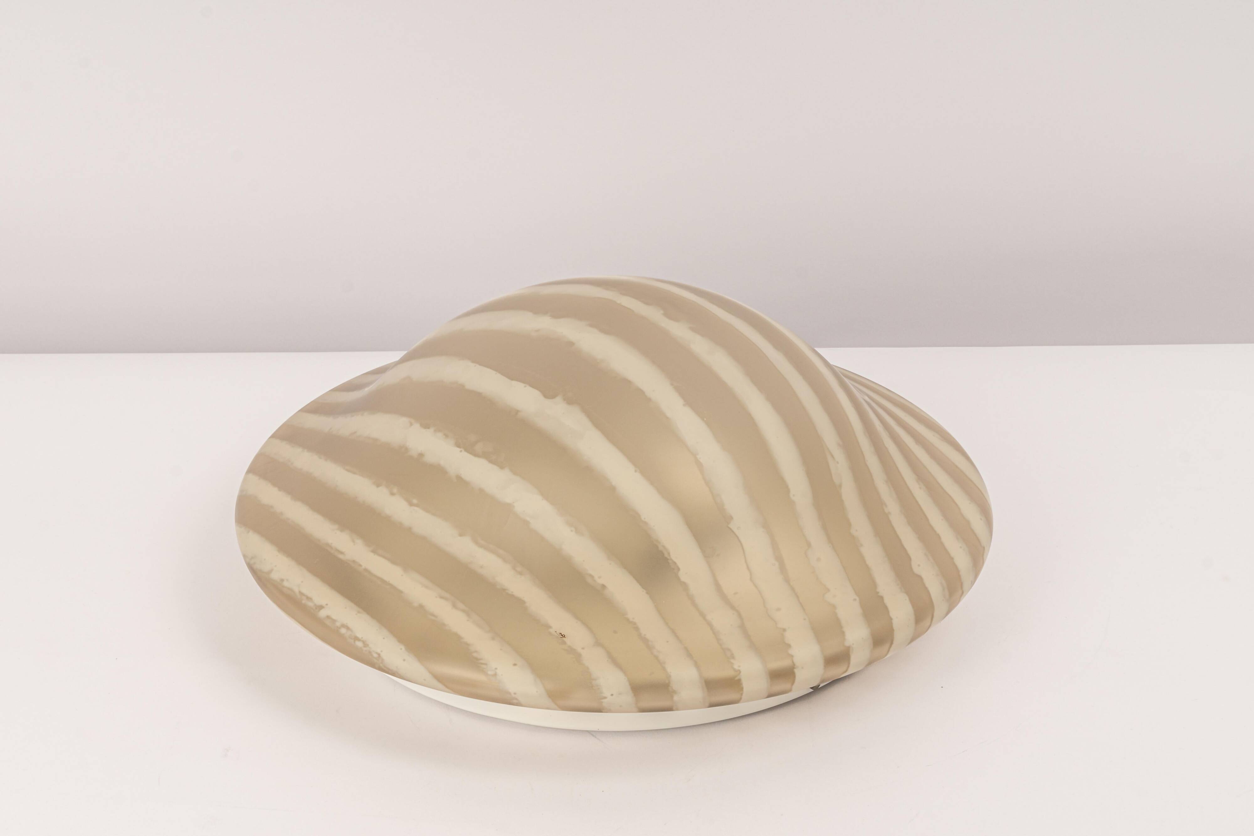 glass ceiling lights by Peill & Putzler, Germany, 1970s.