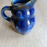 Blue milk pitcher