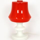 Vintage Glass Table Lamp from Lighting Glass, 1970s