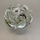 Murano Glass 1,1kg "FLORAL" Bowl Element Shell Ashtray Murano, Italy 1970s