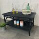 Table basse en rotin