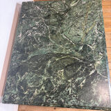 Coffee table in green marble and gilded wood, Louis XVI / Rococo style